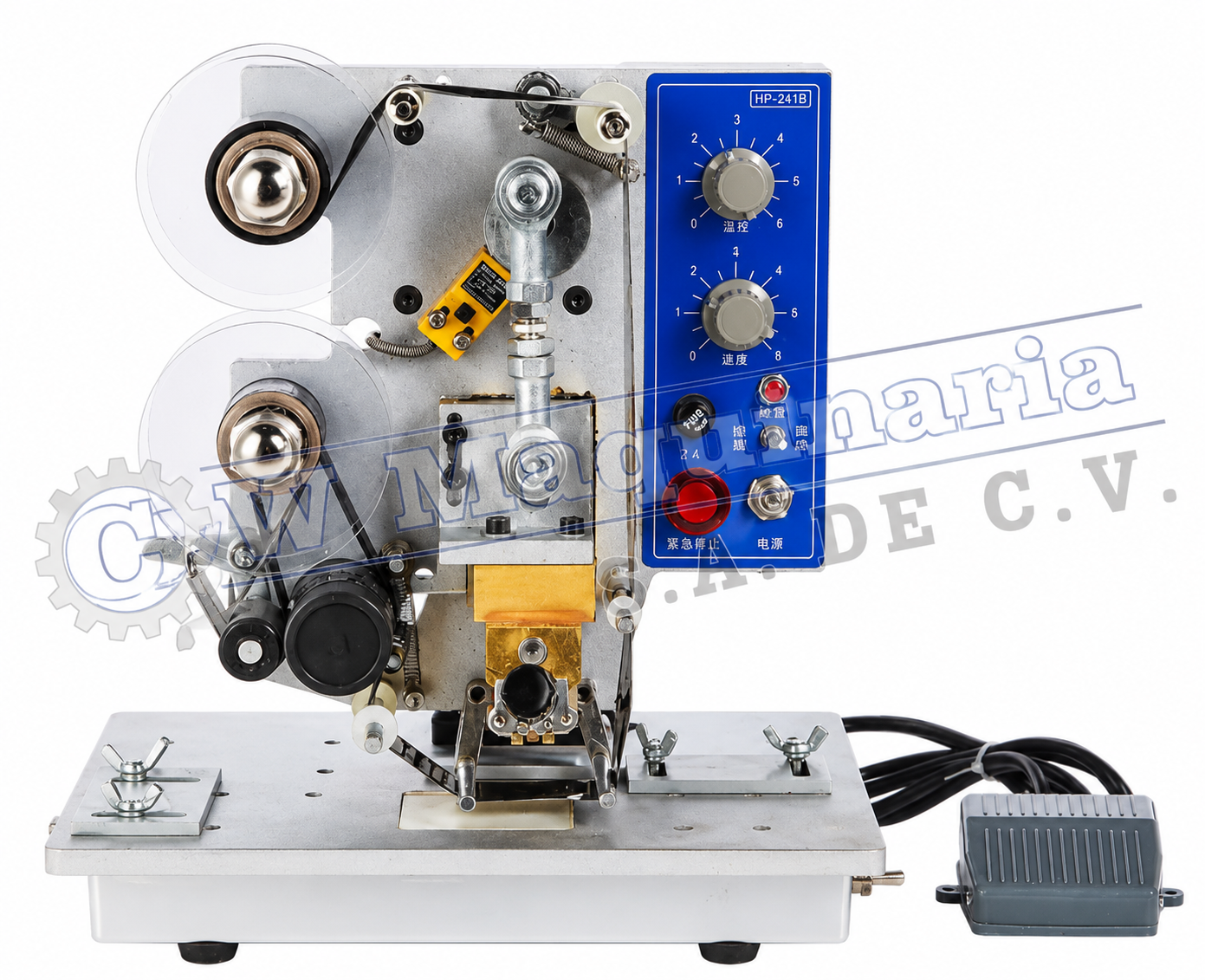 Codificadora Impacto Pedal Semi Automatica